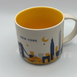 2017 Starbucks New York City NYC You Are Here Collection Coffee Cup Mug 14oz